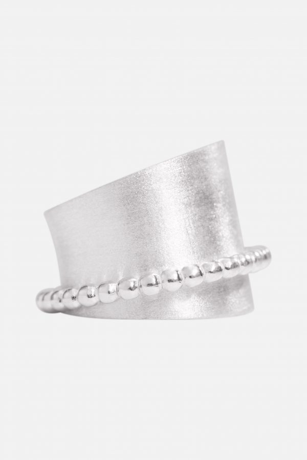 кольцо механизм с шариками серебро 925 заказать в интернет магазине bohoann.ru