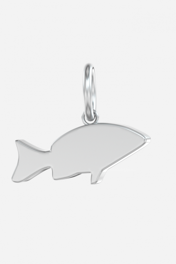 кулон шарм рыбка рыбы серебро 925 пробы заказать в интернет магазине bohoann.ru