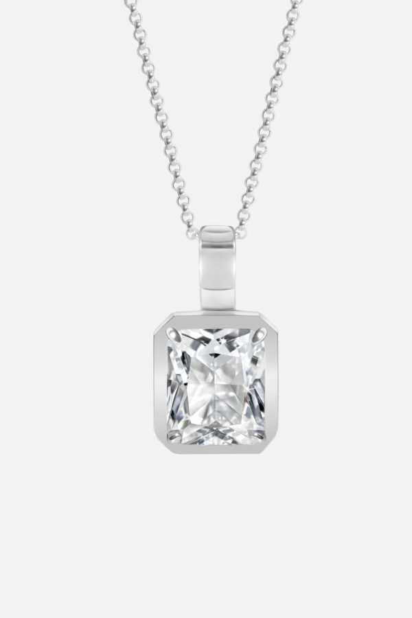 кулон с камнем серебро