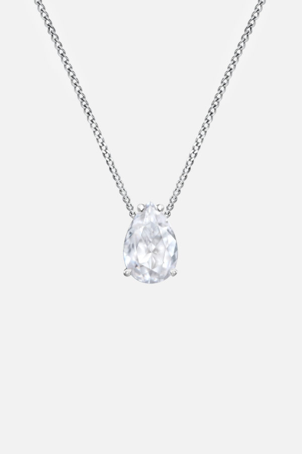 колье с горным хрусталем